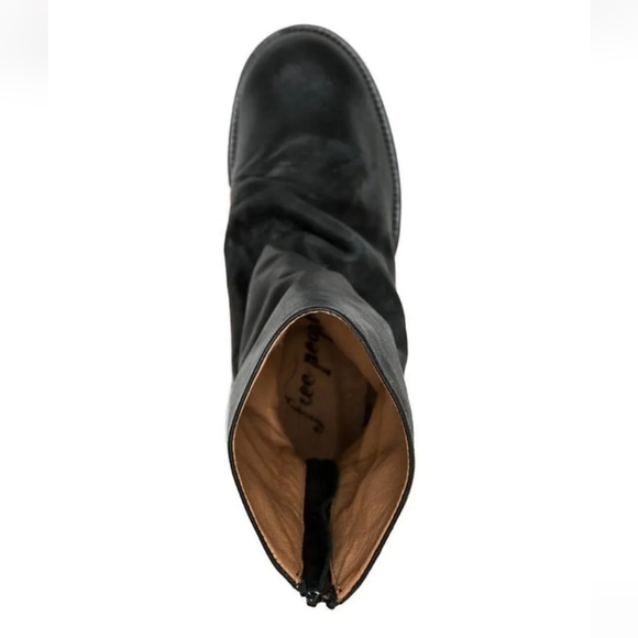 Free People Elle Block Heel Boots Black$198.00 Size 41/EU/9.5-10M US - Picture 7 of 7